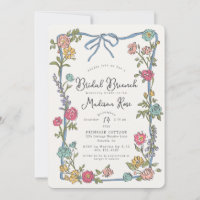 Festa de Jardim de Verão Bridal Floral Brilhante B