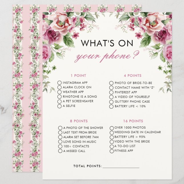 Festa De Jardim O Que No Seu Jogo De Chá de panela (Frente/Verso)