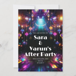 Festa de Jovens Indianos Digitais convite & Casame