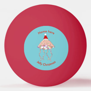 Festa de Natal - Bola de Pong Personalizada de Pei