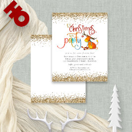 Festa de Natal com Glitter de Orçamento Permite Co