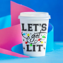 Festa de Natal Engraçado - Luz de Natal