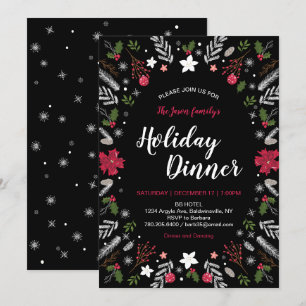 Festa de Natal Moderna, Convites de Festa de Fim d