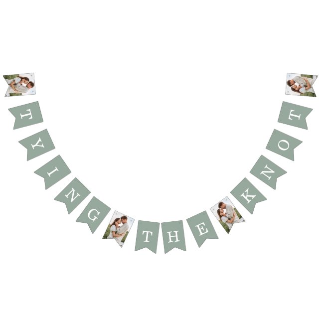 Festa de noivado Fotográfica Bandeiras de Bunting  (Todos)