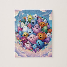 Festa de Quebra-cabeça do Halloween: Divertido dem