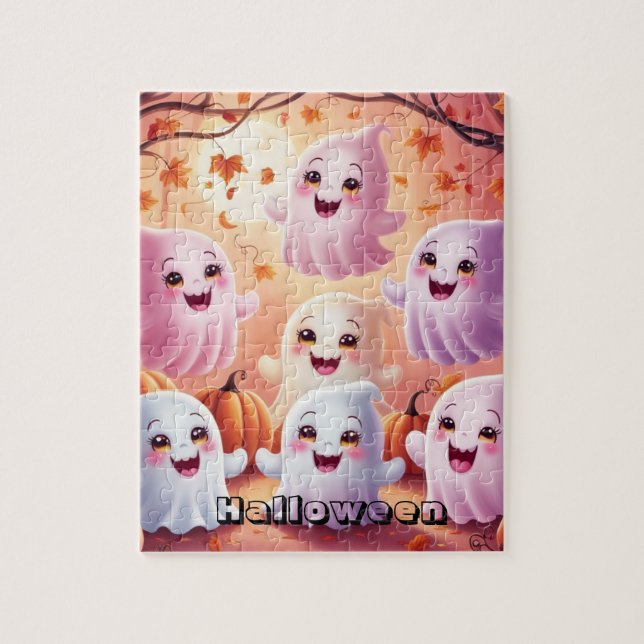 Festa de Quebra-cabeça do Halloween: Divertido dem (Vertical)