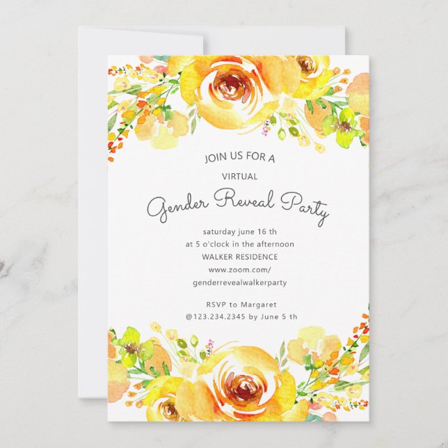 festa de revelação de sexo dos campos amarelos (Frente)