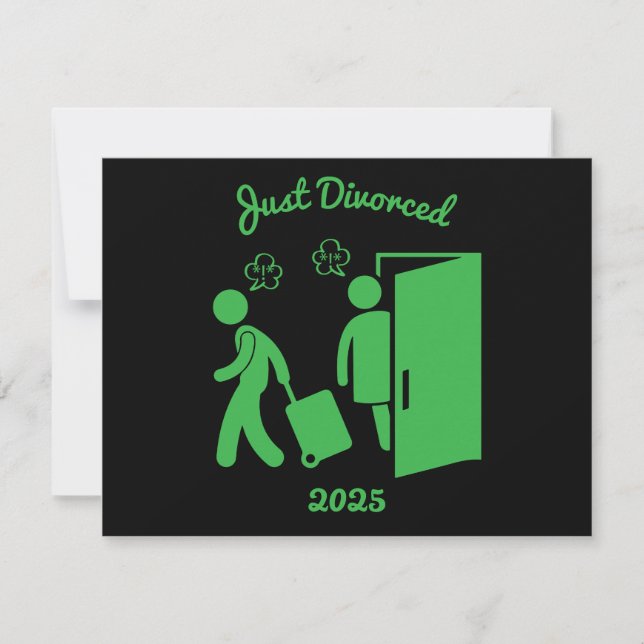 Festa de Simpatia do Divórcio Funny (Frente)