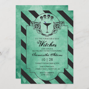 Festa de solteira Adultos Convites de Halloween