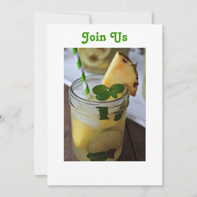 FESTA DE SOMERTIME REUNIR CONVITE (Frente)