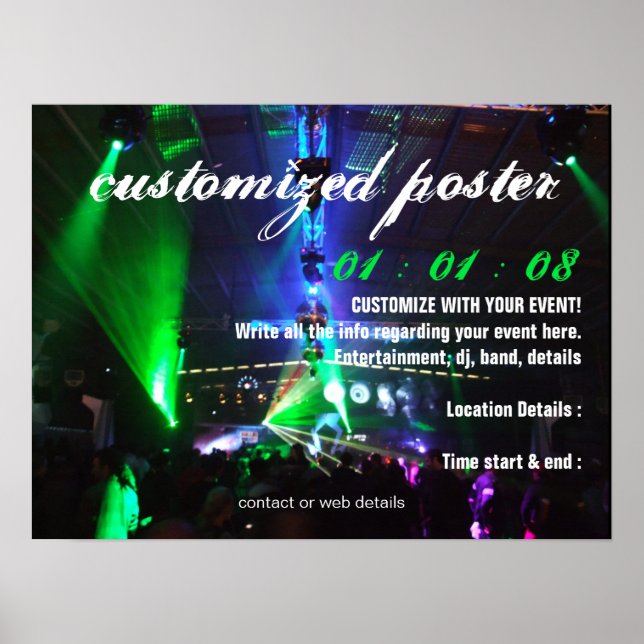 Festa do EVENTO nº 2 Poster (Frente)