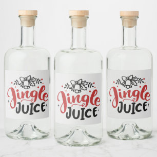 festa engraçada de suco de natal