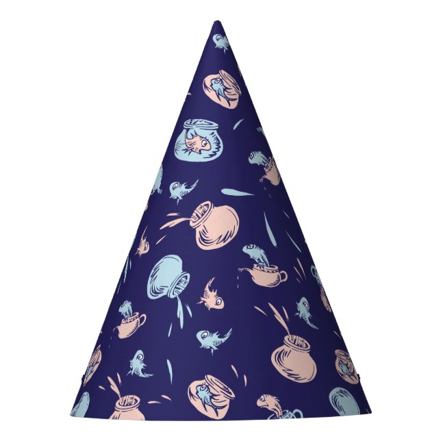 Festa Gato No Chapéu | O padrão de peixe (Frente)