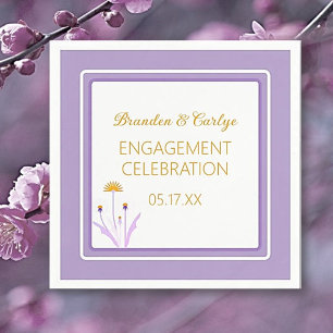 Festa! guardanapos de CELEBRAÇÃO de noivados