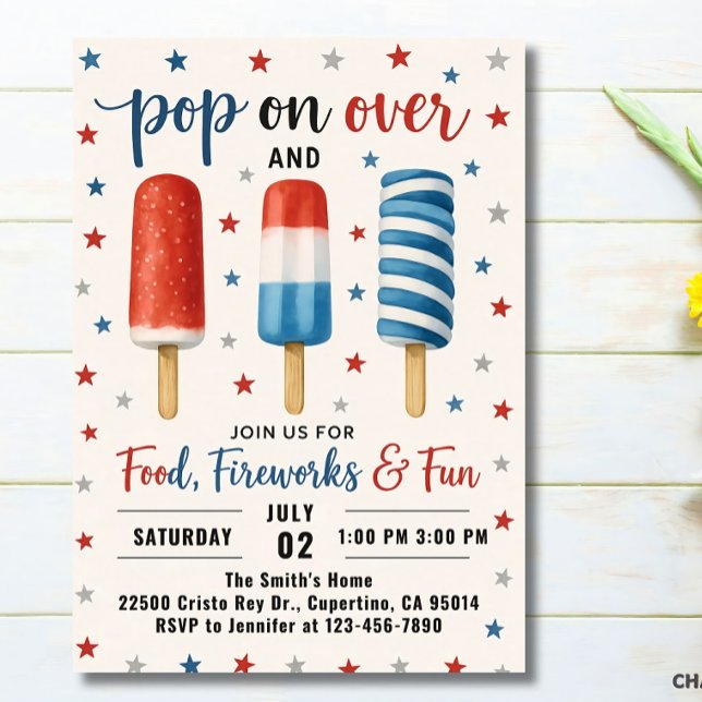 Festa Invi no Dia da Independência do Convite em 4 (Criador carregado)