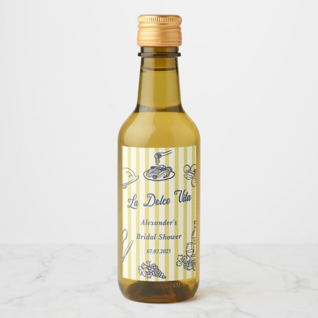 Festa italiana de Chá de panela La Dolce Vita (Frente)