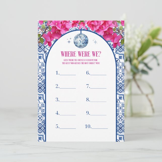 Festa Mama Mia Hen Onde Estávamos Os Cartões De Jo (Em pé/Frente)