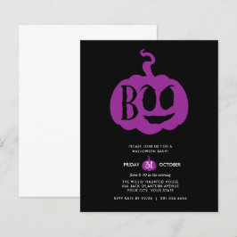 Festa Minimalista de Halloween BOO no ORÇAMENTO
