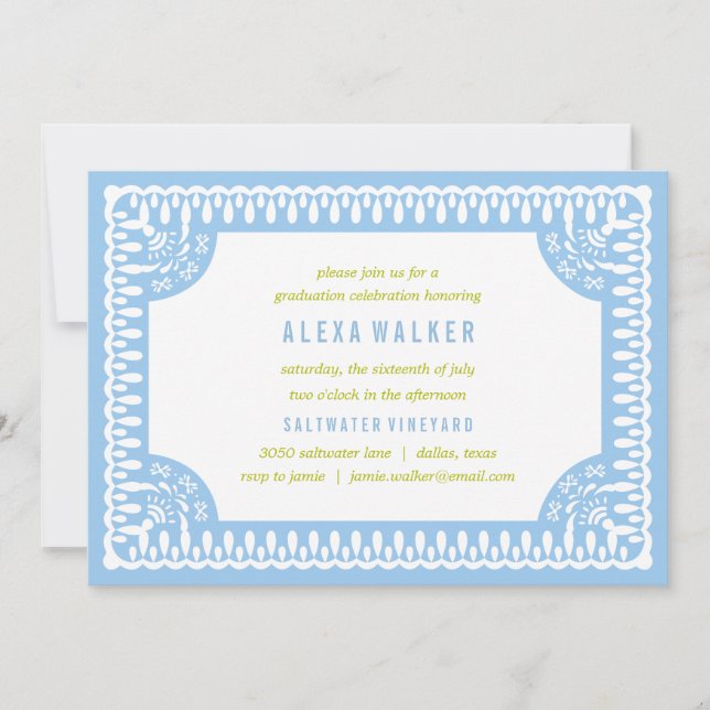 Festa Olé da graduação | do convite de festas | (Frente)