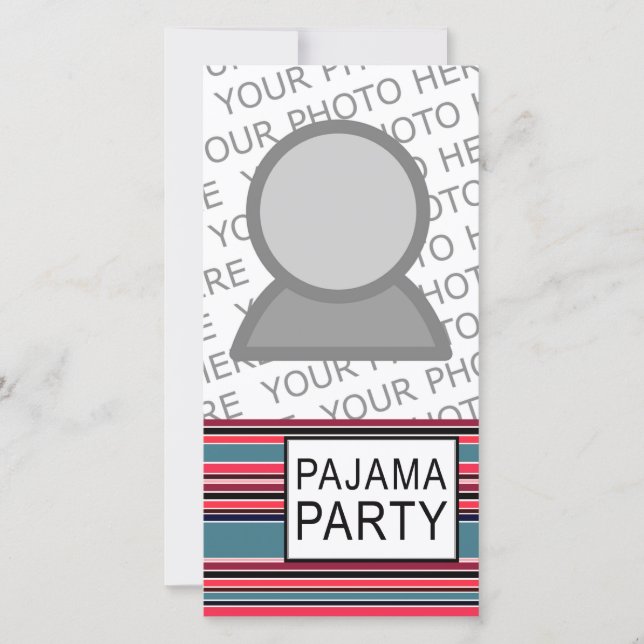 festa pijama striped (Frente)