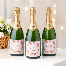 Festa Rosa-de-Verão sorvete