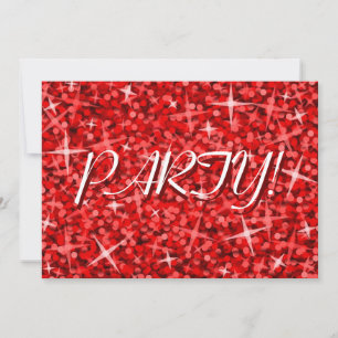 Festa Vermelha de Glitz, convite para o Natal!