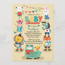 Festas de animais celebram convite ao Chá de frald