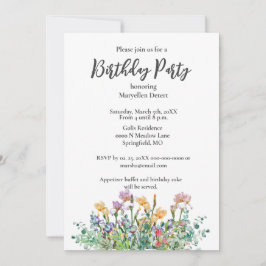 Festas de aniversário e Convite Verde