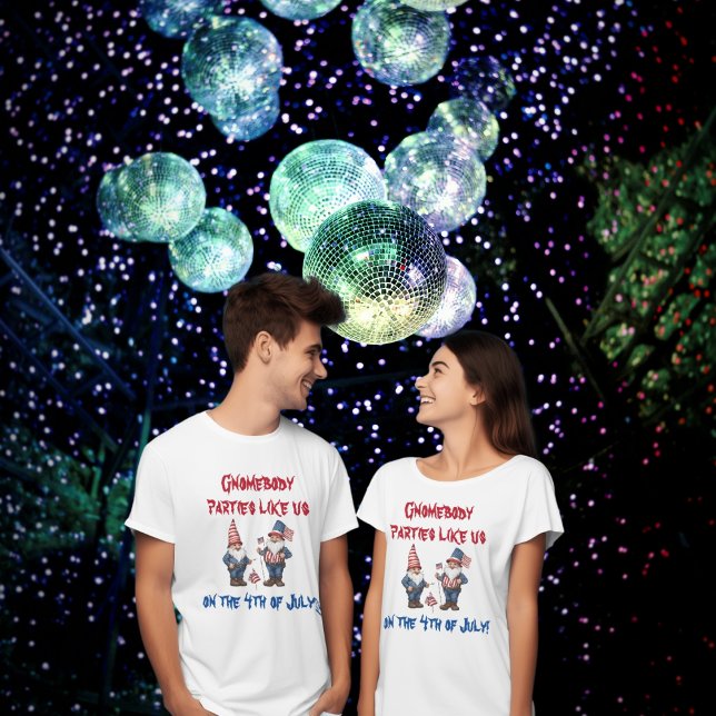 Festas De Gnomebody Como A Camisa Dos Eua (Criador carregado)