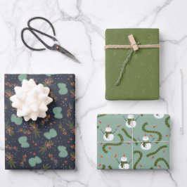 festif floral hivernale, collection jour de neige