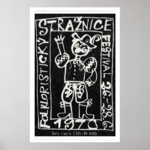 Festival Cultural Tcheco 1970 - Impressão Caixa de