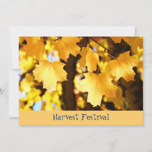 Festival de Colheita! Convites Fall Events School