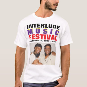 FESTIVAL DE MÚSICA INTERLUÍDA. Camiseta Masculina 