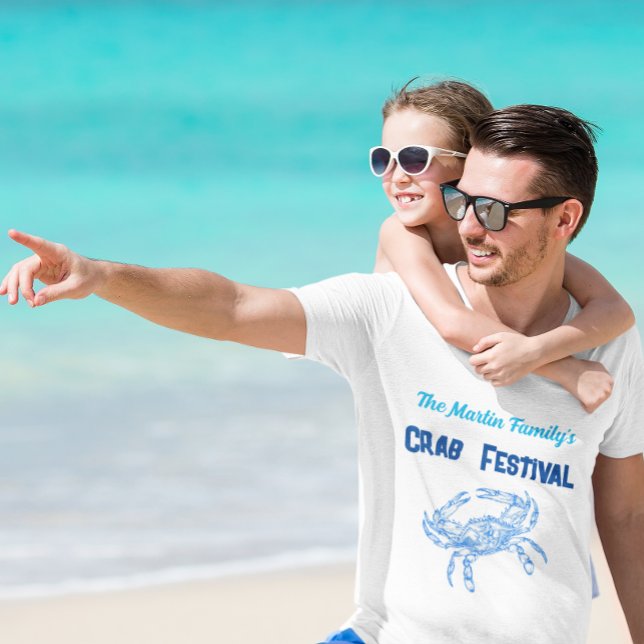 Festival do caranguejo - Camisa T personalizada (Criador carregado)