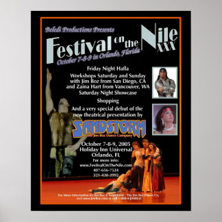 Festival no Nilo XXX Poster
