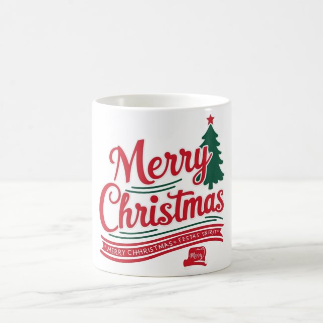 Festivas canecas de Natal para o Natal (Centro)