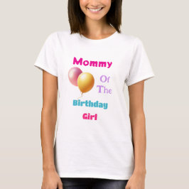 Festive Birthday Mom T-Shirt