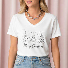Festive Merry Christmas T-Shirt – Colorful Holiday
