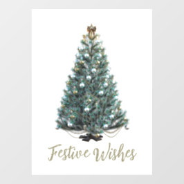 Festive Wishes. Christmas tree design