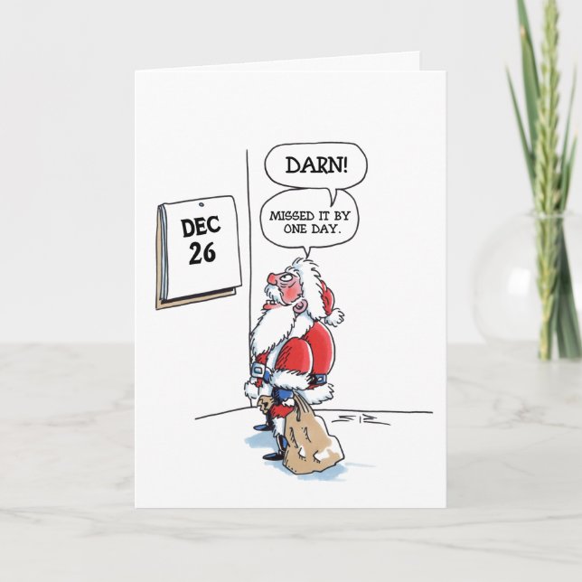 Festividades 26 de dezembro - Cartão (Frente)