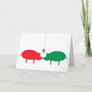 Festividades A mágica do Mistletoe, Cartão de Férias