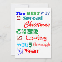 Festividades A melhor maneira de espalhar o cartão do elogio do