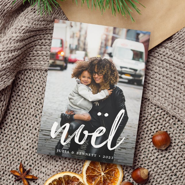 Festividades Abundância de inverno | Cartão com fotos de férias (Criador carregado)