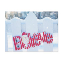 ACREDITE NO NATAL | CARTÃO POSTAL DE FOTO DO HOLID