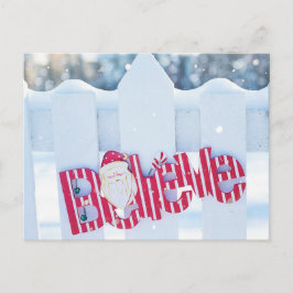 FESTIVIDADES ACREDITE NO NATAL | CARTÃO POSTAL DE FOTO DO HOLID