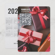 Adicionar código QR de foto ao cartão de Natal emp