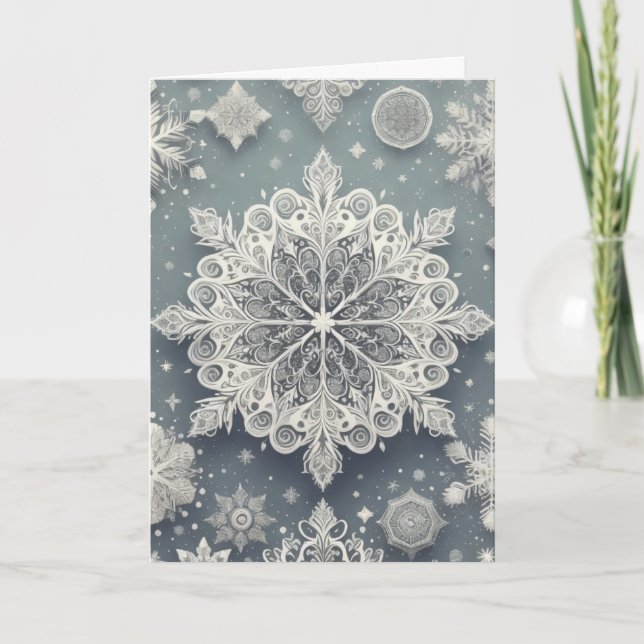 Festividades Alegria ao Cartão Mundial de Natal (Frente)