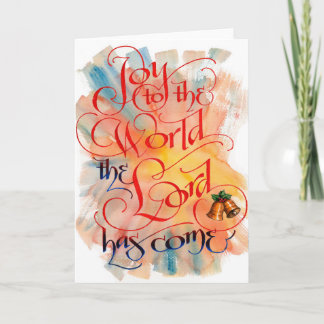 Festividades Alegria ao Cartão Mundial de Natal