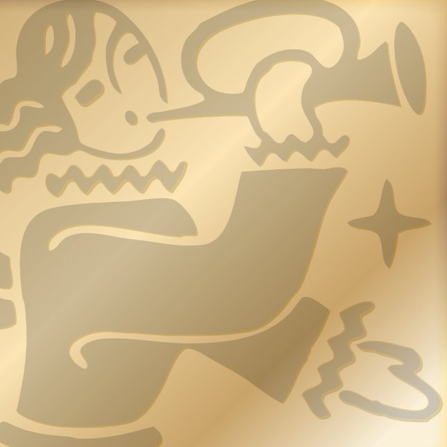 Festividades Anjo com trompete Cartão de Natal dobrado (Criador carregado)