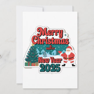 Festividades Ano Novo 2025: Cartão de Boas Festas e Ano Novo